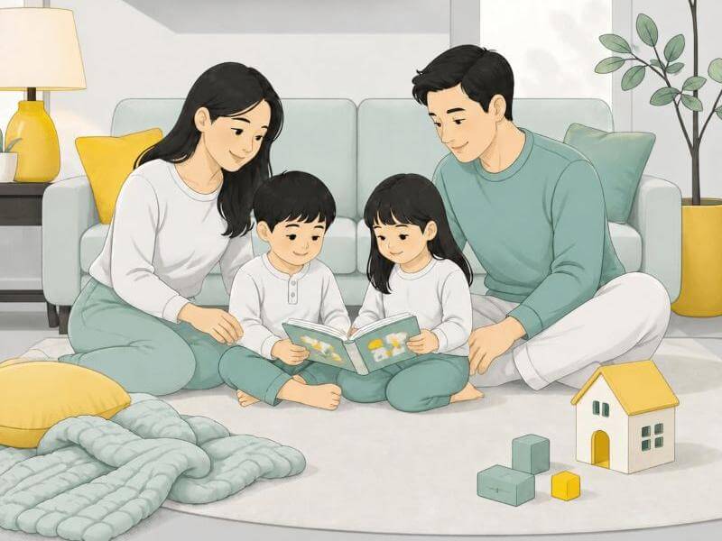famille heureuse